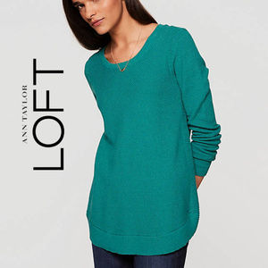 Loft Shirttail Tunic Sweater (NWT)